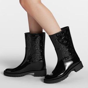 Louis Vuitton Flat Half Boot - Almost NEW condition (used only once)